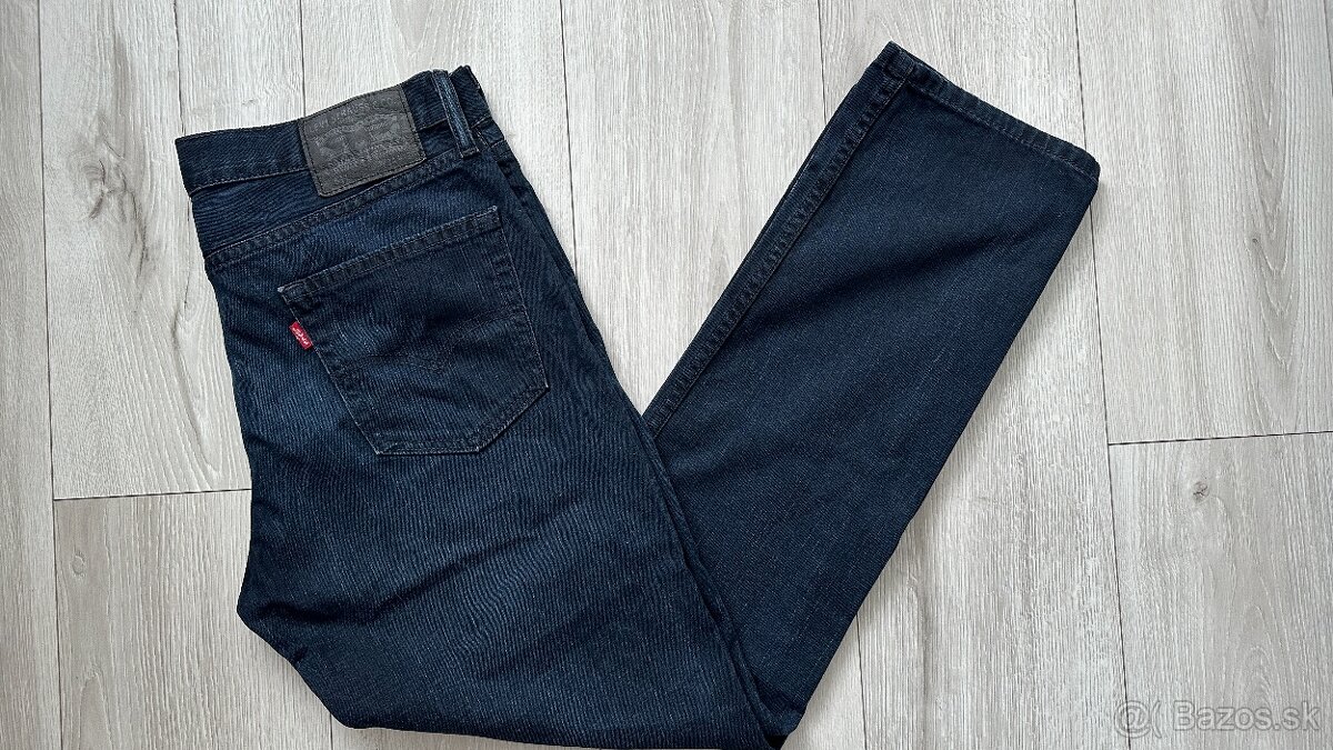 Pánske,kvalitné džínsy LEVIS 511 - veľkosť 34/31