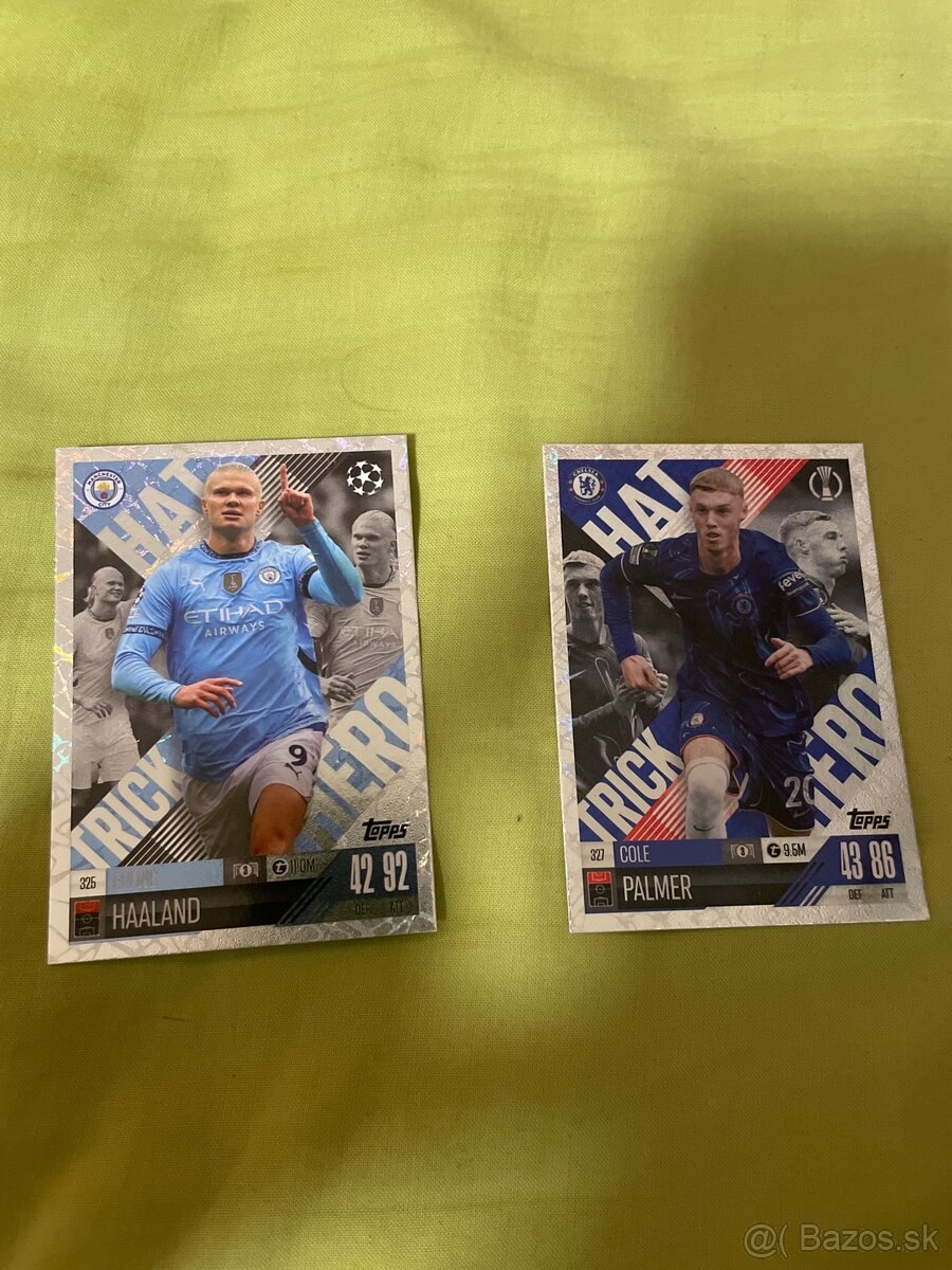 Predám futbalové karty