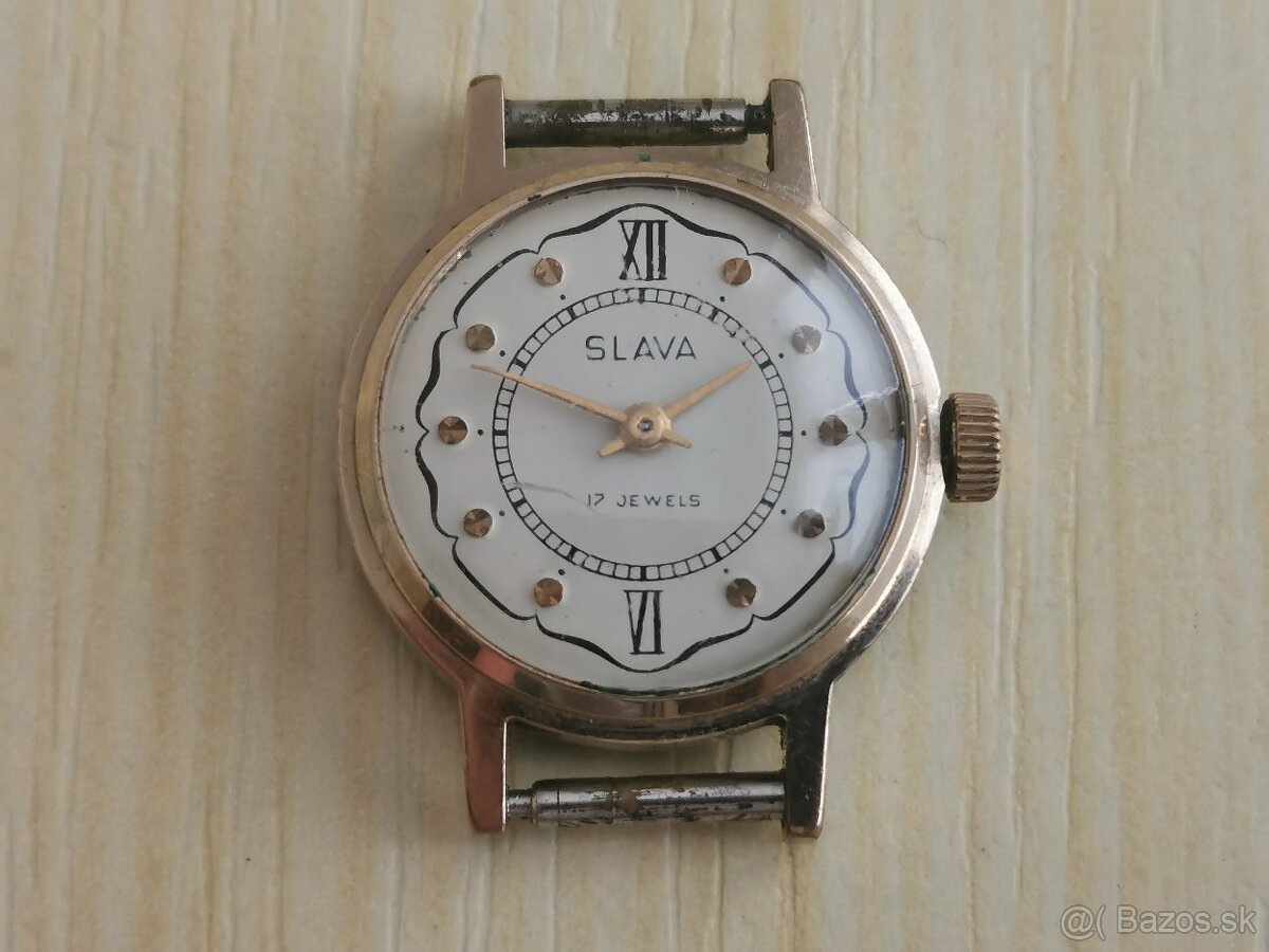 Hodinky Sláva 17 jewels , funkčné