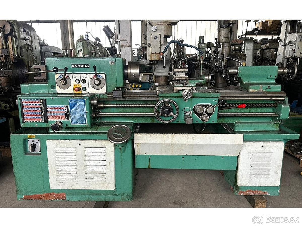 Soustruh hrotový SV 18 RA/750 GO 2016