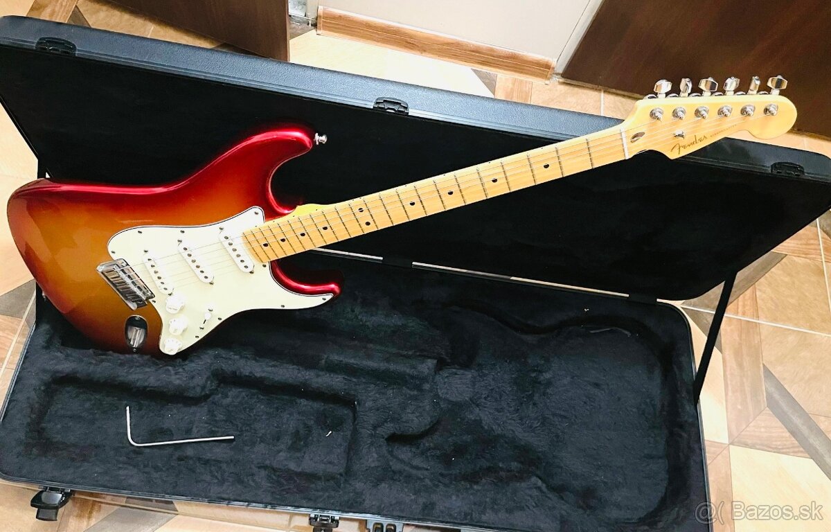 Fender Deluxe Stratocaster sunset metalic USA
