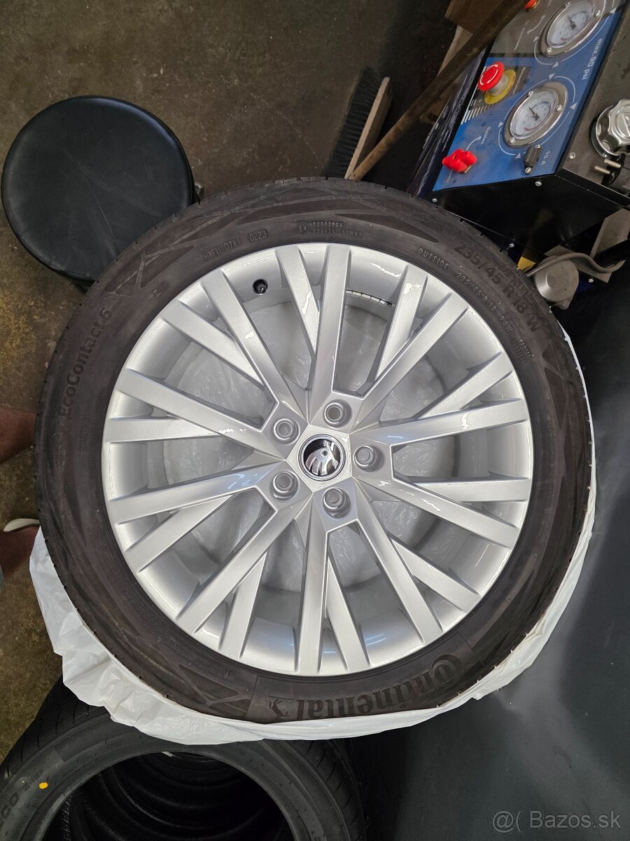 Disky R18 orig. Skoda Superb III  vzor ANTARES