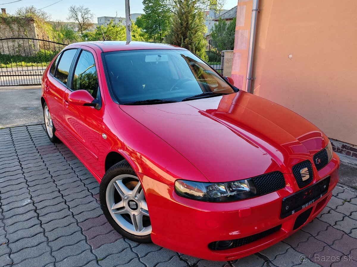 Seat Leon FR TOP SPORT RED 1.8Turbo 180ps SK ŠPZ