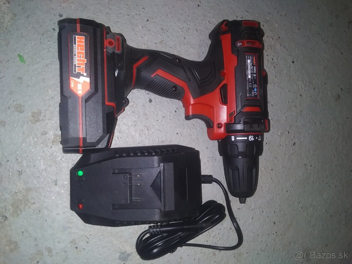 aku skrutkovac hecht bateria nabijacka 20v