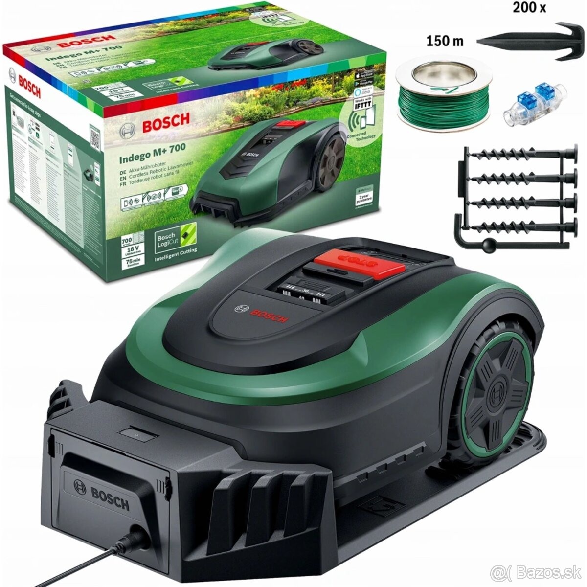 Robotická kosačka Bosch Indego M+ 700