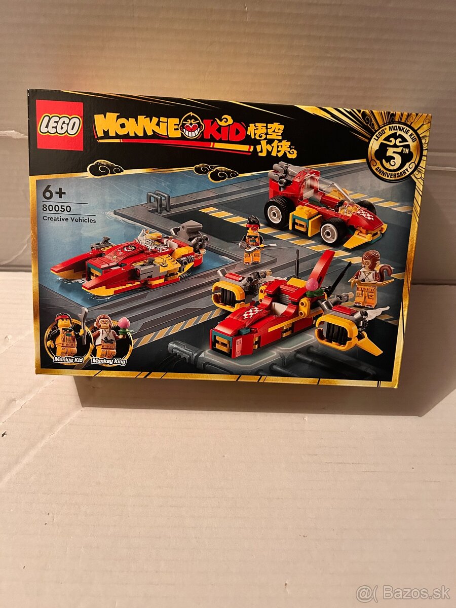 LEGO® Monkie Kid 80050 Kreatívne vozidlá