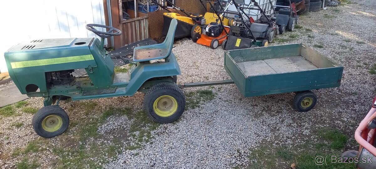Predám traktor s vlečkou