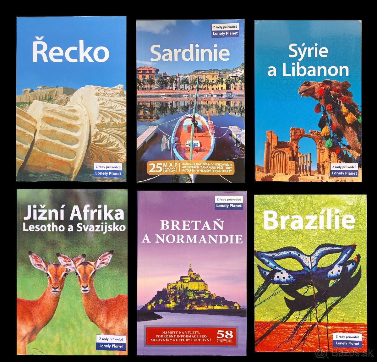Knihy: cestopisy, geografia, cestovanie, bedekre