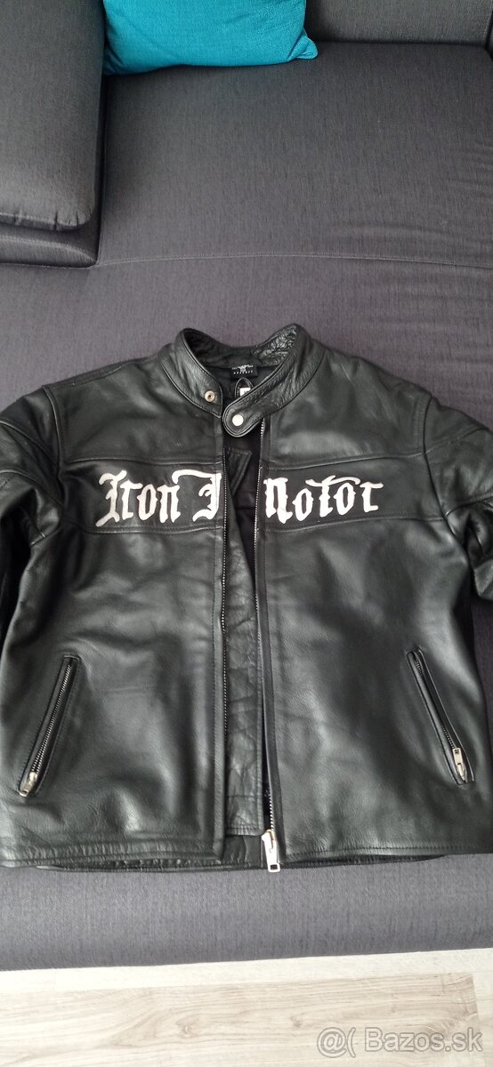 Kožená moto bunda