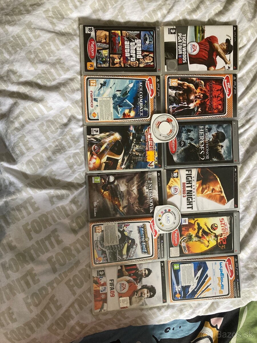 Predám Hry na PsP