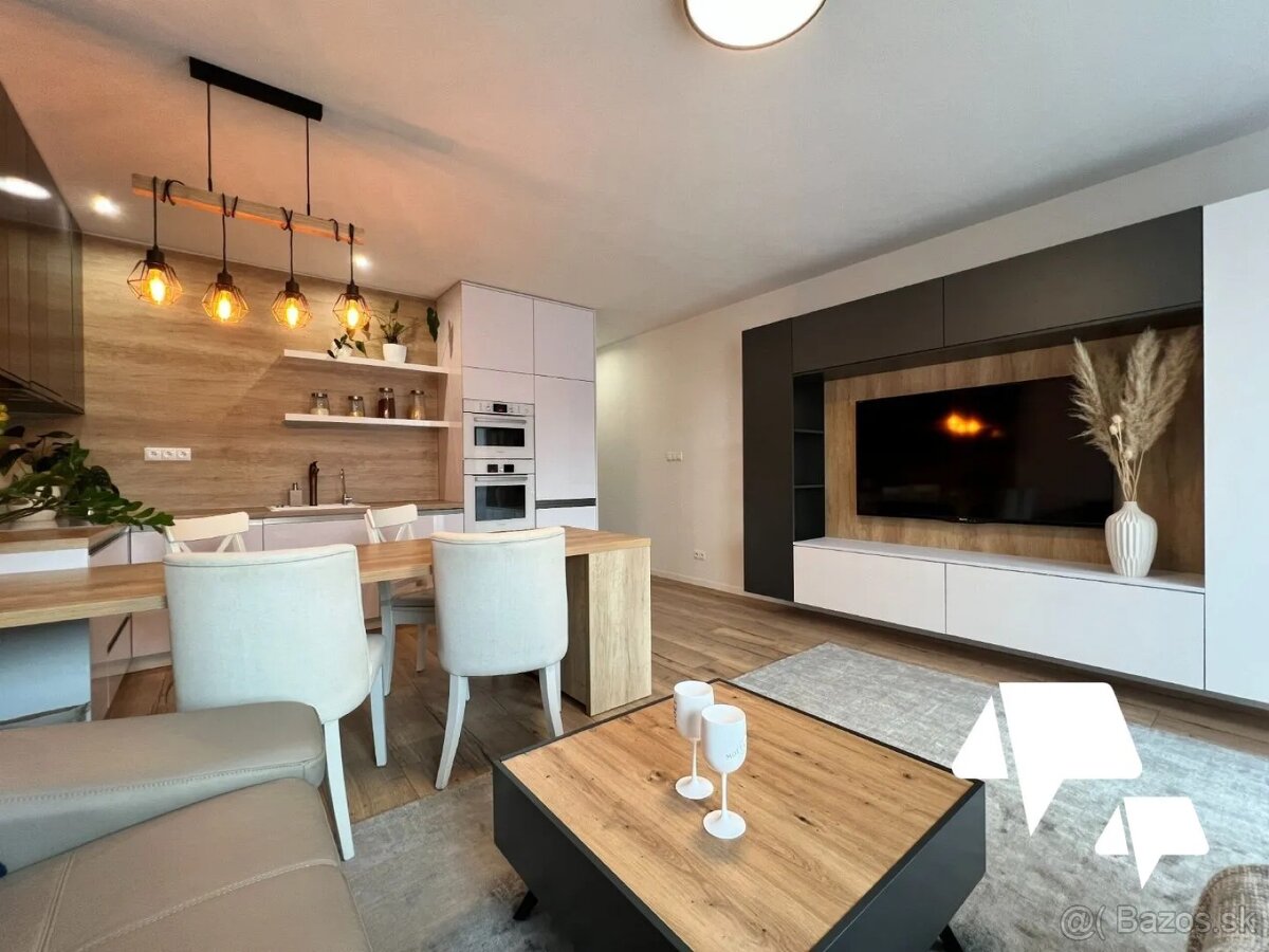 3-izb moderný byt, terasa, garáž, Chrenová, na prenájom