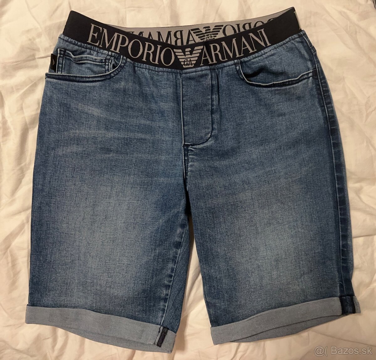Emporio Armani kraťasy denim