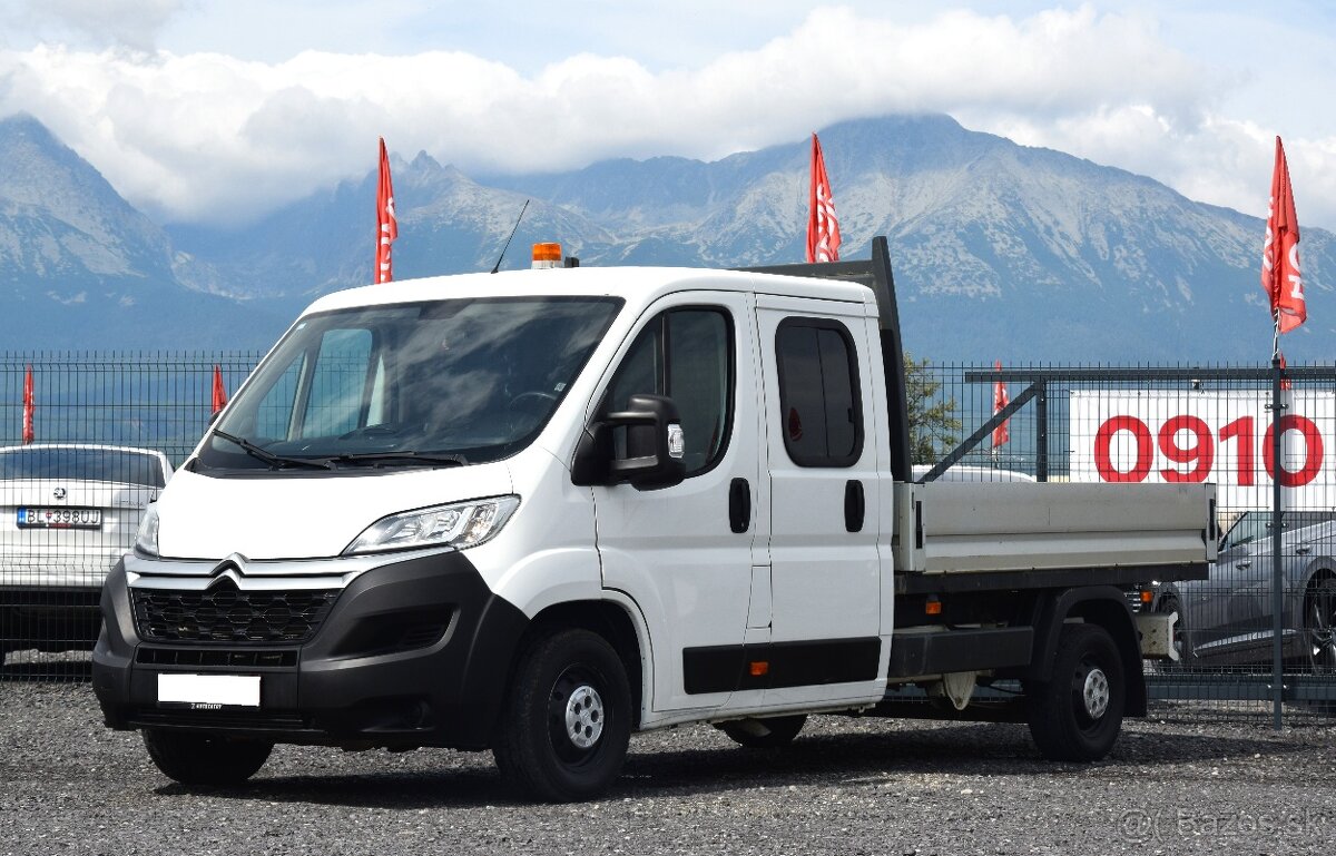 Citroen Jumper Valník - 7 miest - 112 300 km - DPH