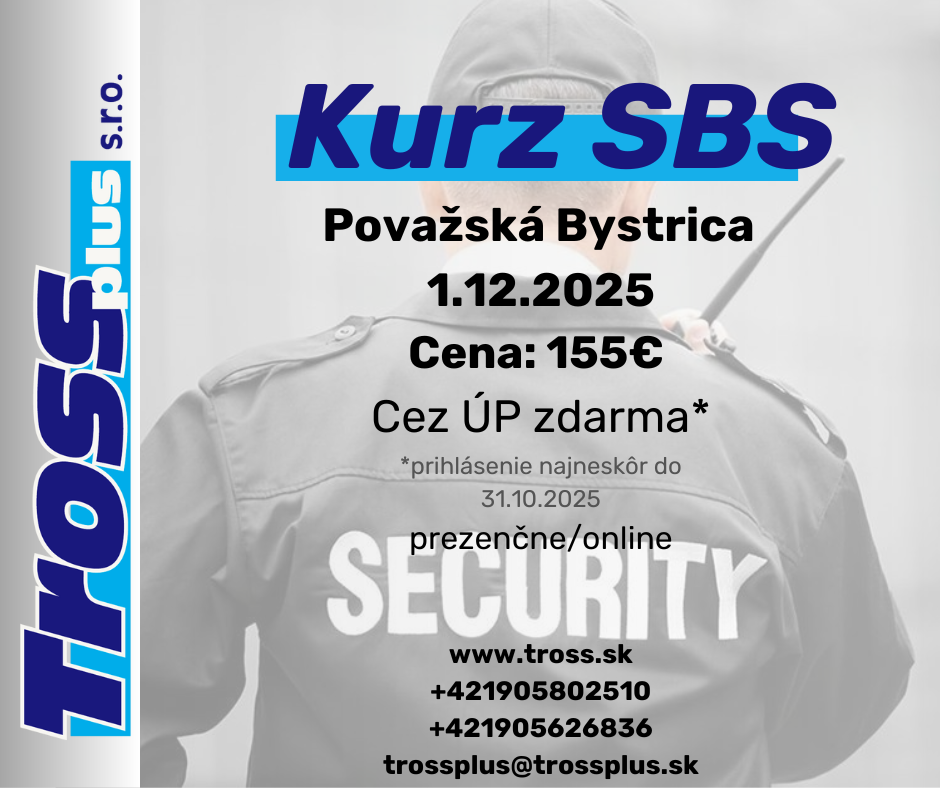 Kurz SBS v Považskej Bystrici