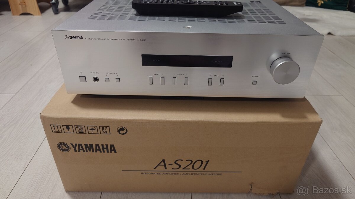 Zosilňovač Yamaha A-S201(Strieborný)