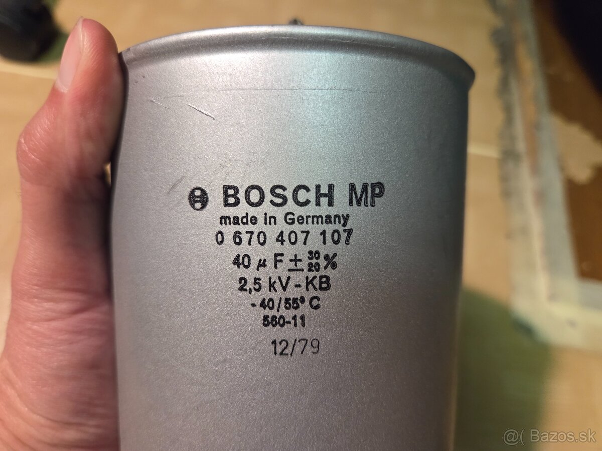 Kondenzátory BOSCH MP 40uF/2,5kV