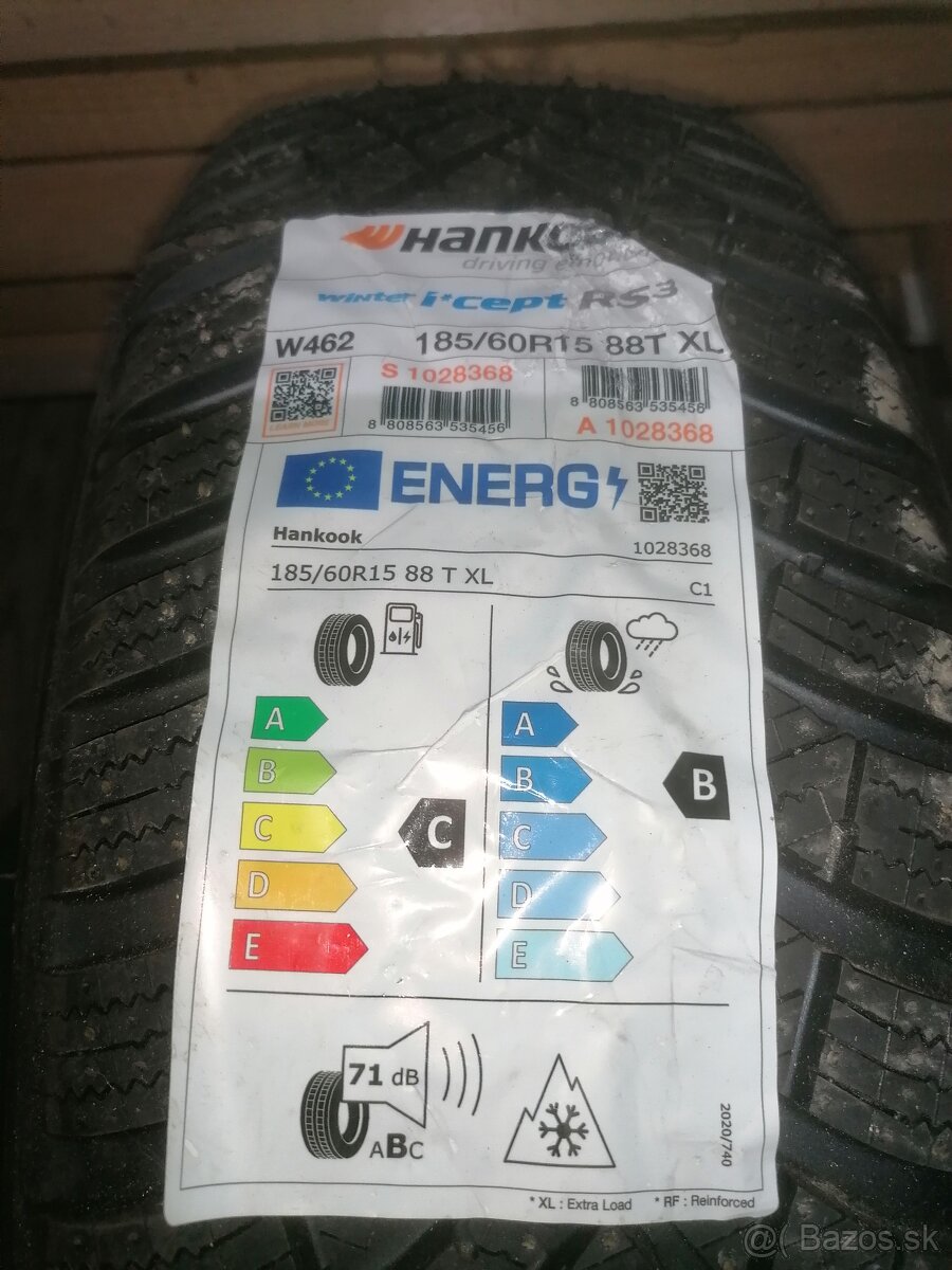 Hankook 185/60r15 zimná