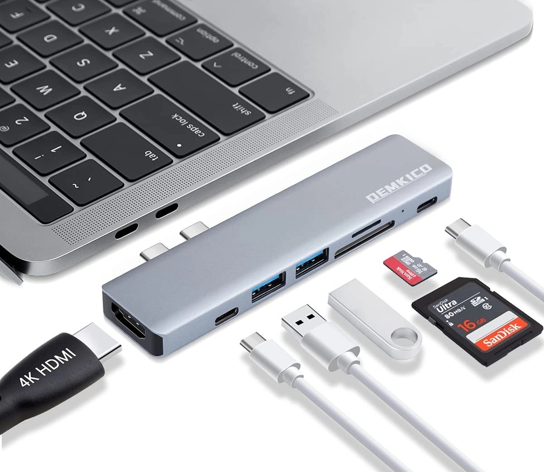 Predam USB-C Hub pre Macbook, vid. obrazok.