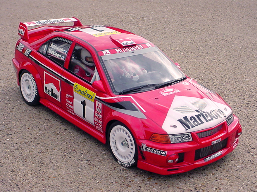 Tamiya Mitsubishi Lancer karoseria