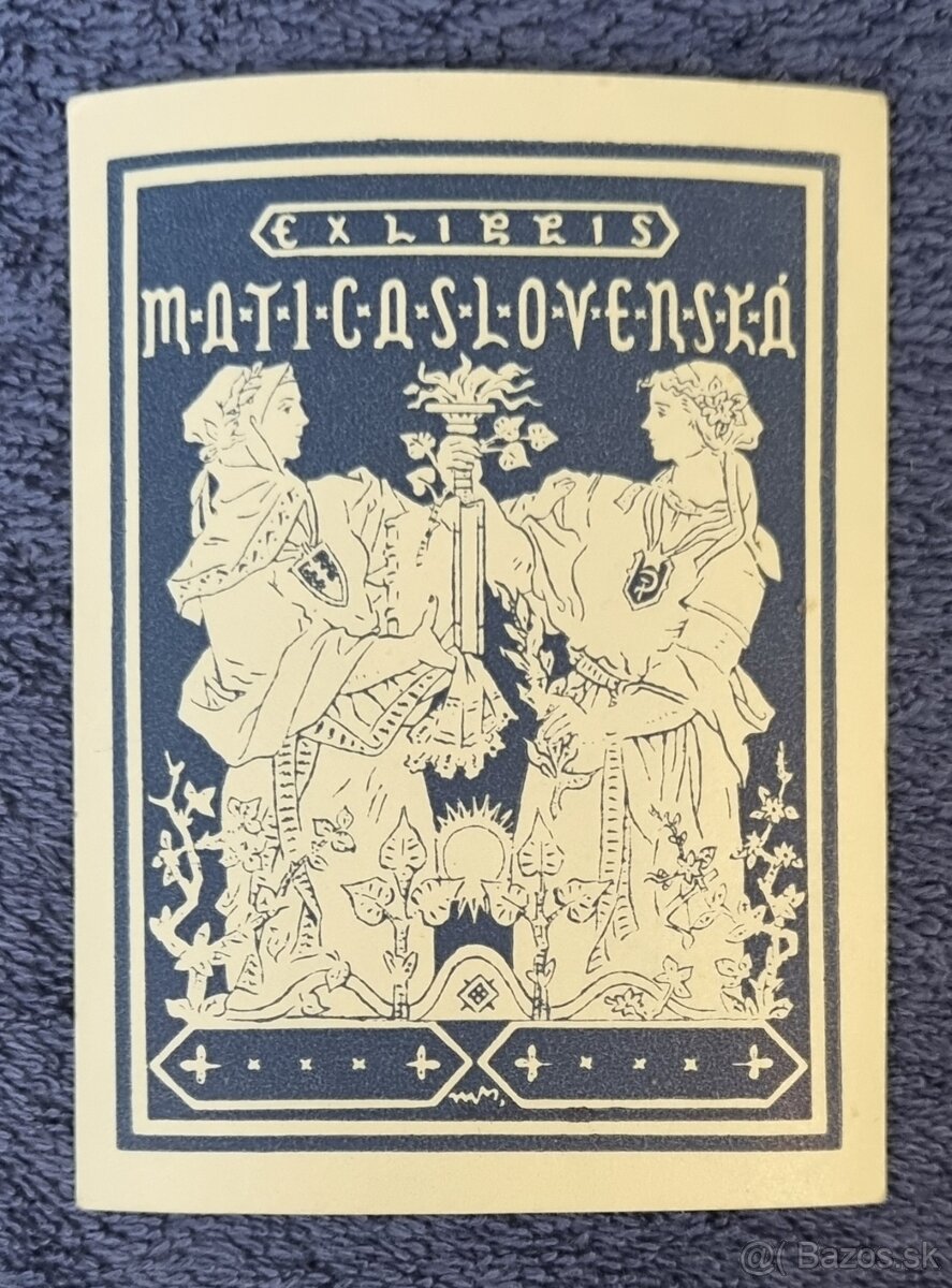 Martin Benka-Matica Slovenská-ex libris- predám.