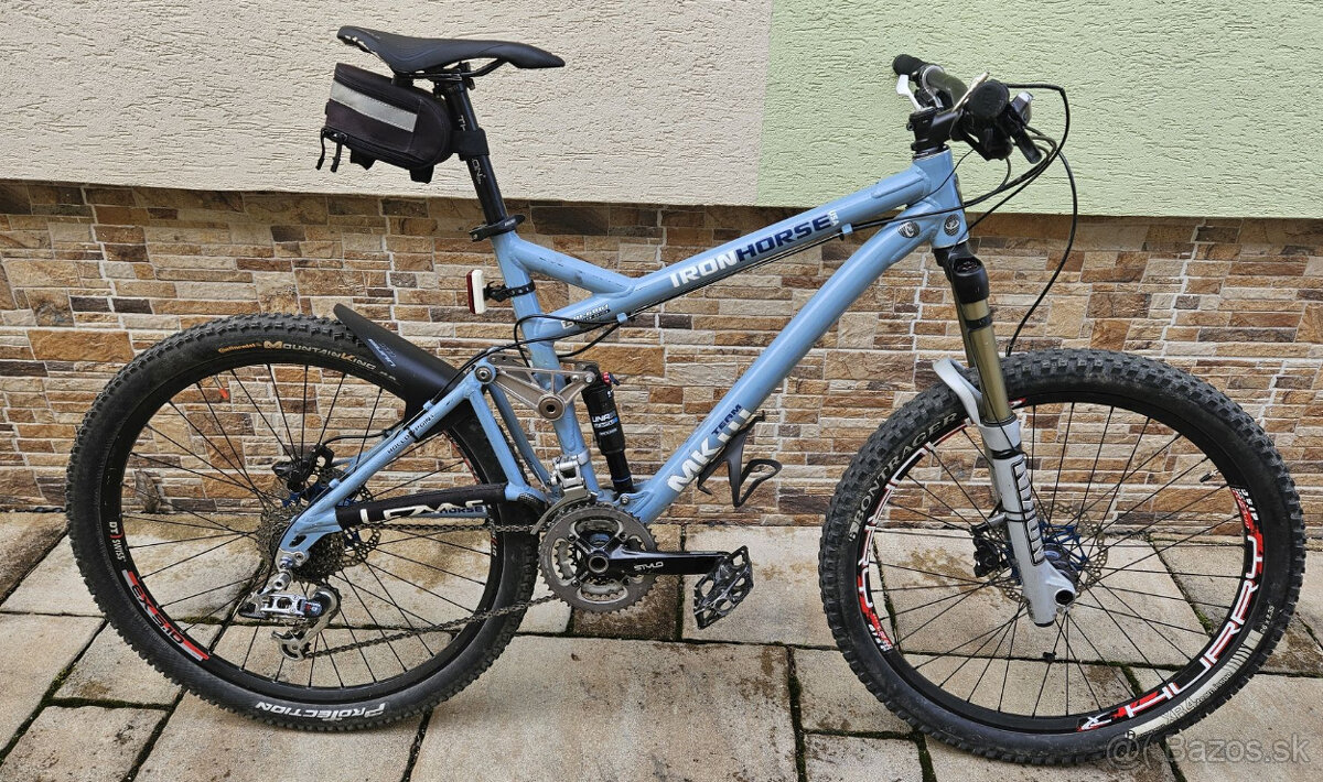 Predam celoodpruzeny horsky bicykel Iron Horse MkIII