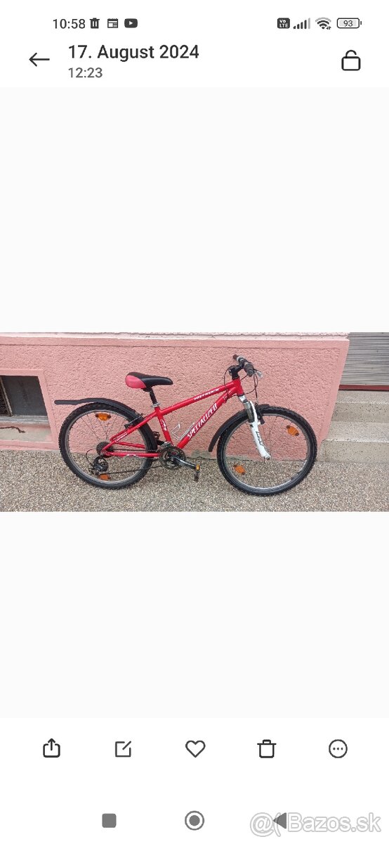 Predám detský bicykel