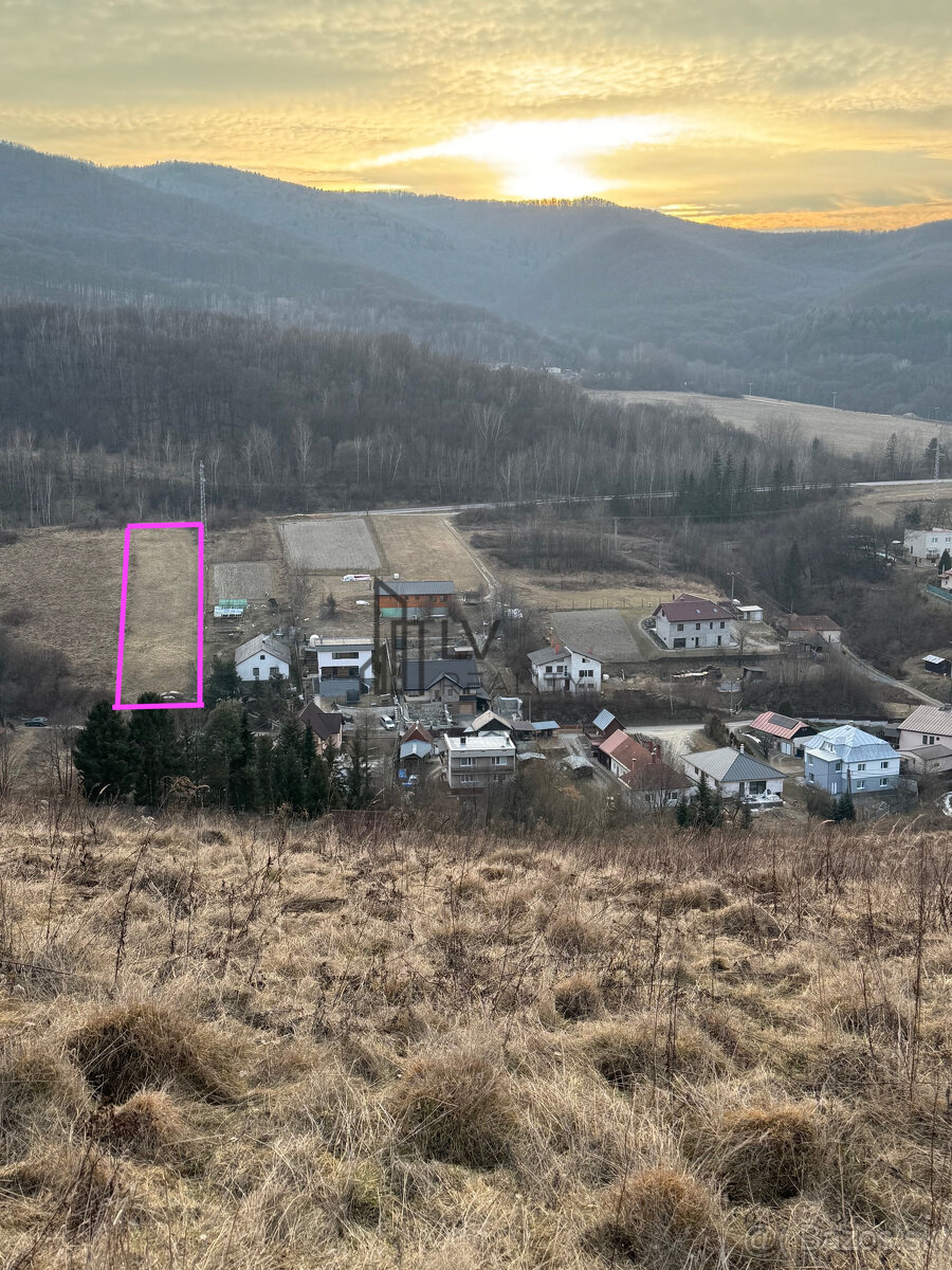 Na predaj pozemok vhodný na výstavbu RD v Košickej Belej - 1