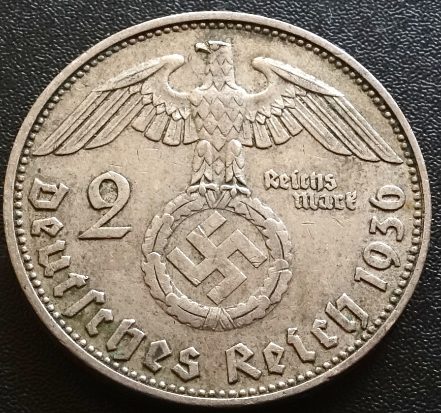 2 mark 1936-D-G- J 1939-E