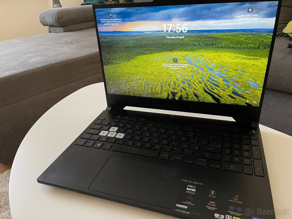 Herný notebook, i7-12650H, RTX 3060, RAM 16GB, 144Hz