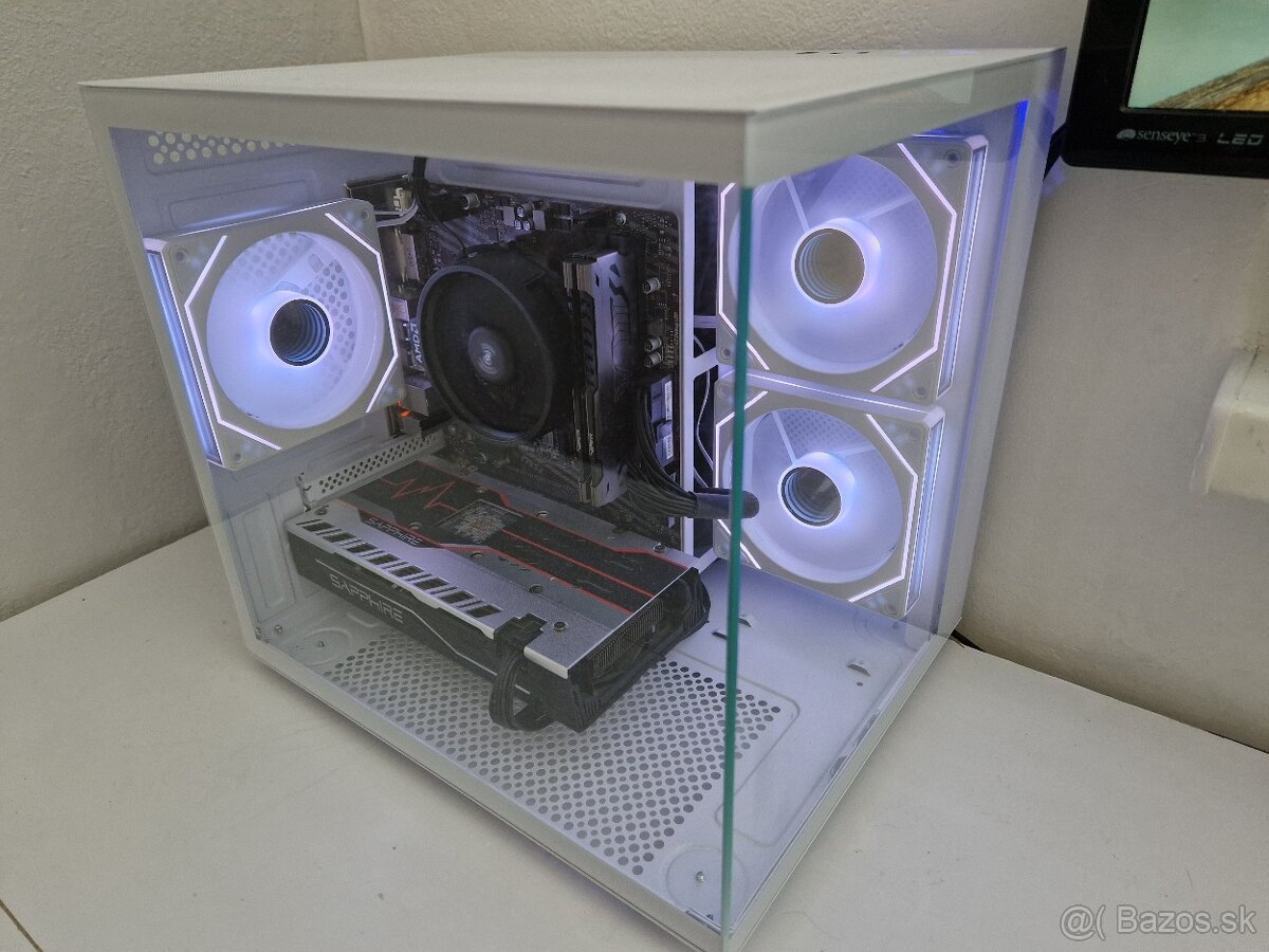 PC RYZEN 5 4500 / RX570 / 1TB SSD / 16 GB RAM / WIN 11