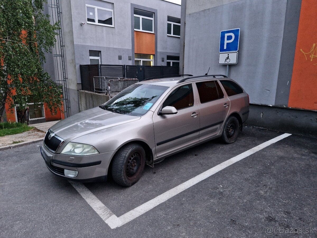 Škoda Octavia 2 LPG s ťažným.