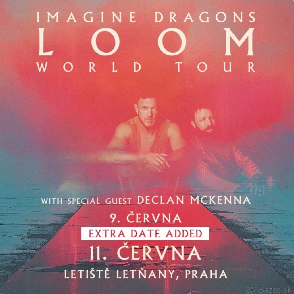 Imagine Dragons Praha Loom Tour