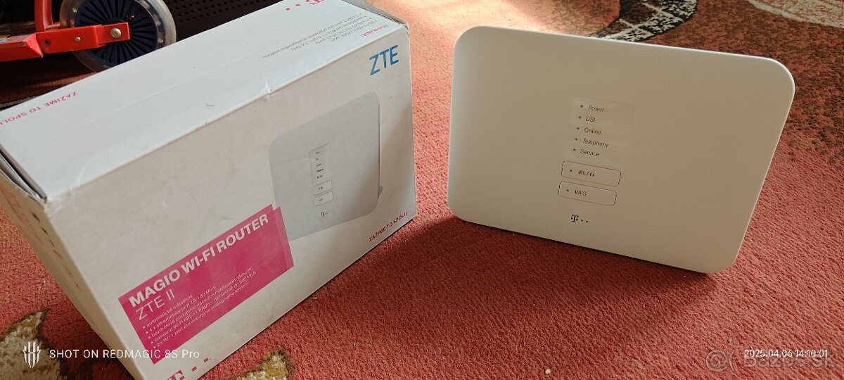 Wifi router ADSL VDSL magio ZTE II