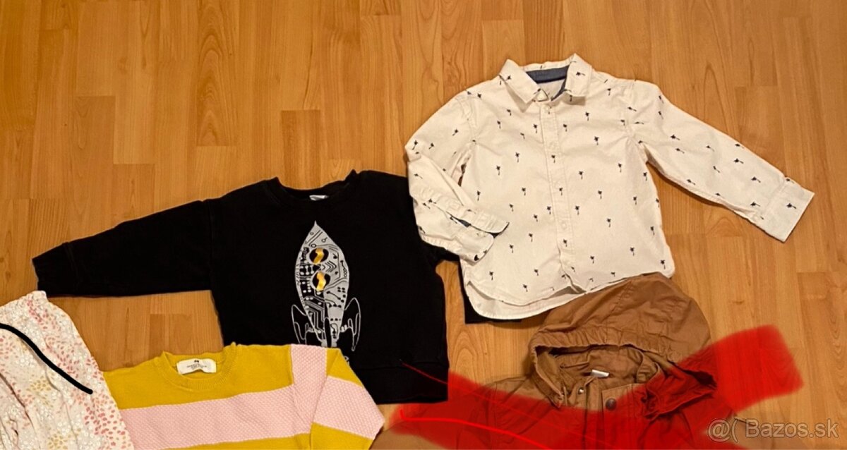 detské oblečenie Lindex, H&M, velkosť 104