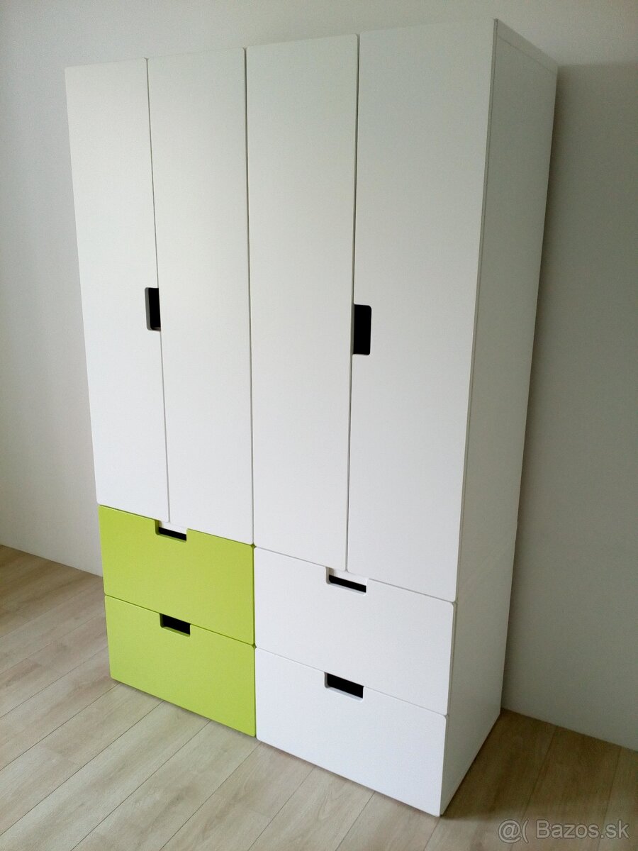 skriňa do detskej izby Ikea Stuva - zelená