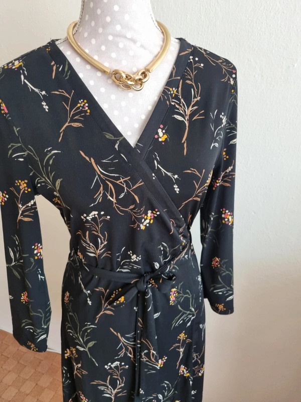 elastické zavinovacie šaty Mango veľ. 38