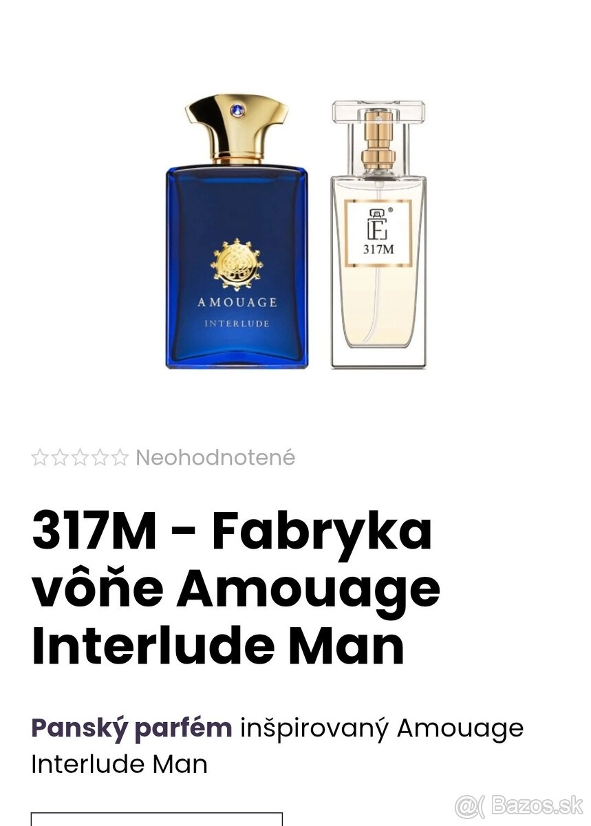 Parfém Amouage Interlude 100 ml