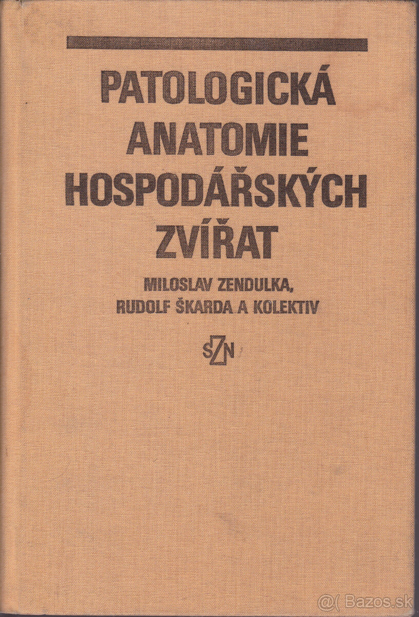 Patologická anatomie hospodárských zvirat