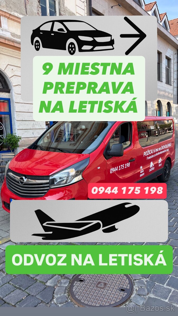 9 - PREPRAVA NA LETISKÁ