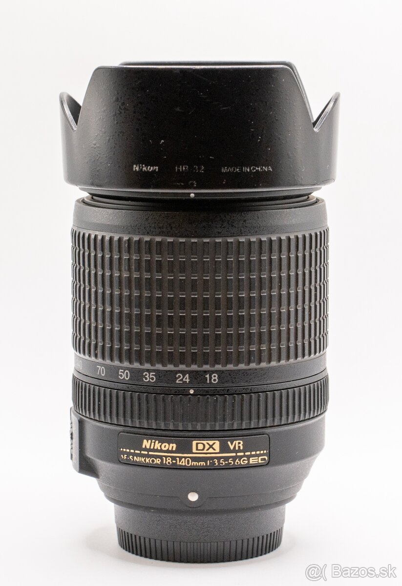 Nikon AF-S Nikkor 18-140mm F3.5-5.6G ED VR // Nikon F