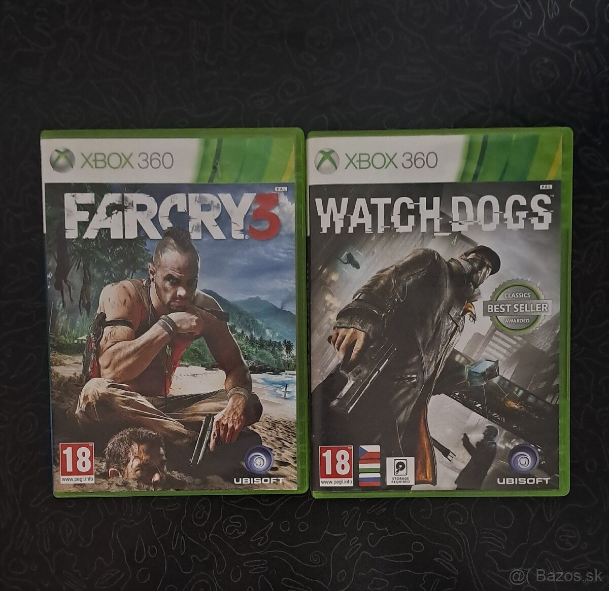 Far Cry 3 a Watch Dogs Xbox360