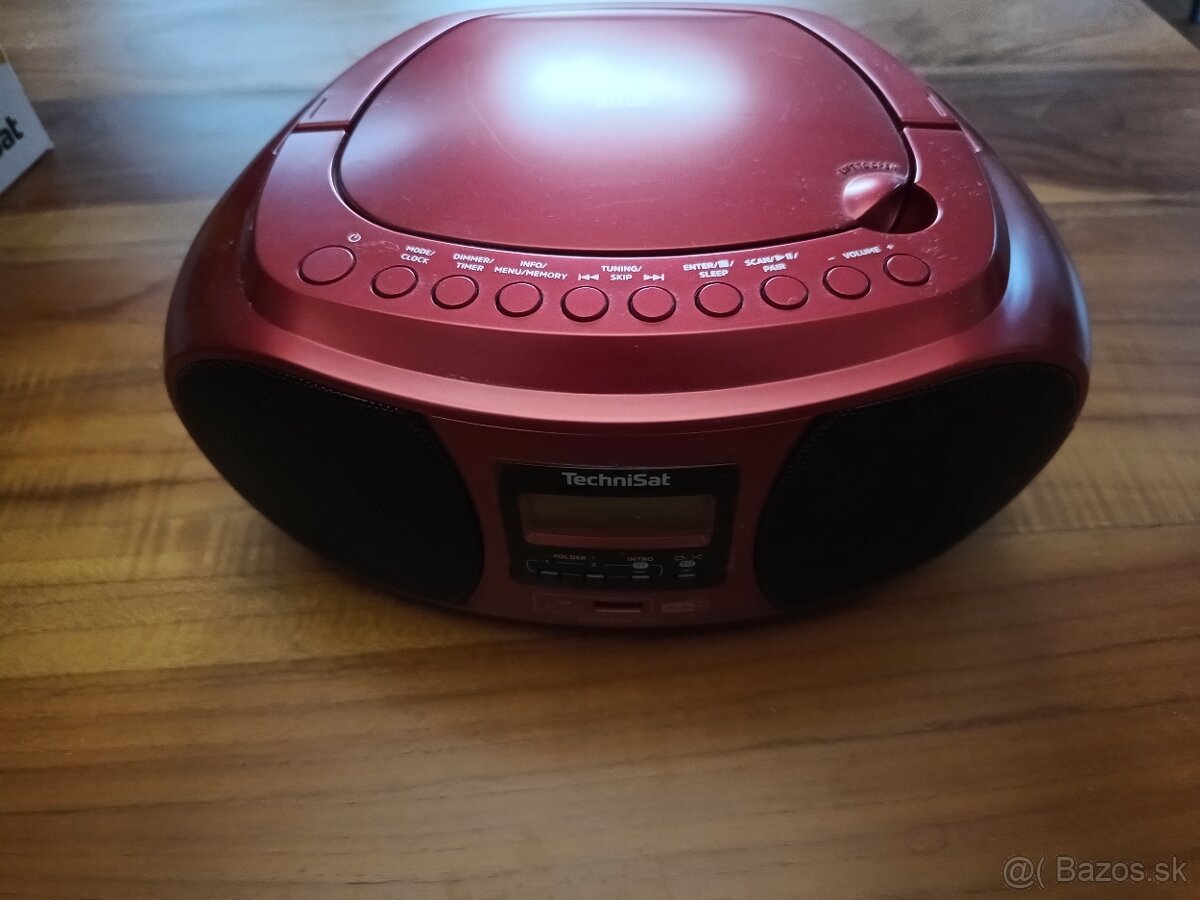 Technisat Digitradio 1990, červená