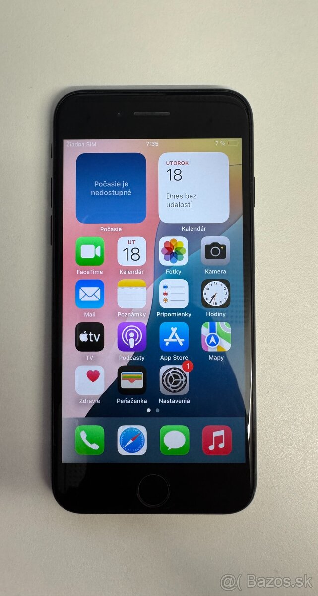 iPhone SE 2020 64 GB Black