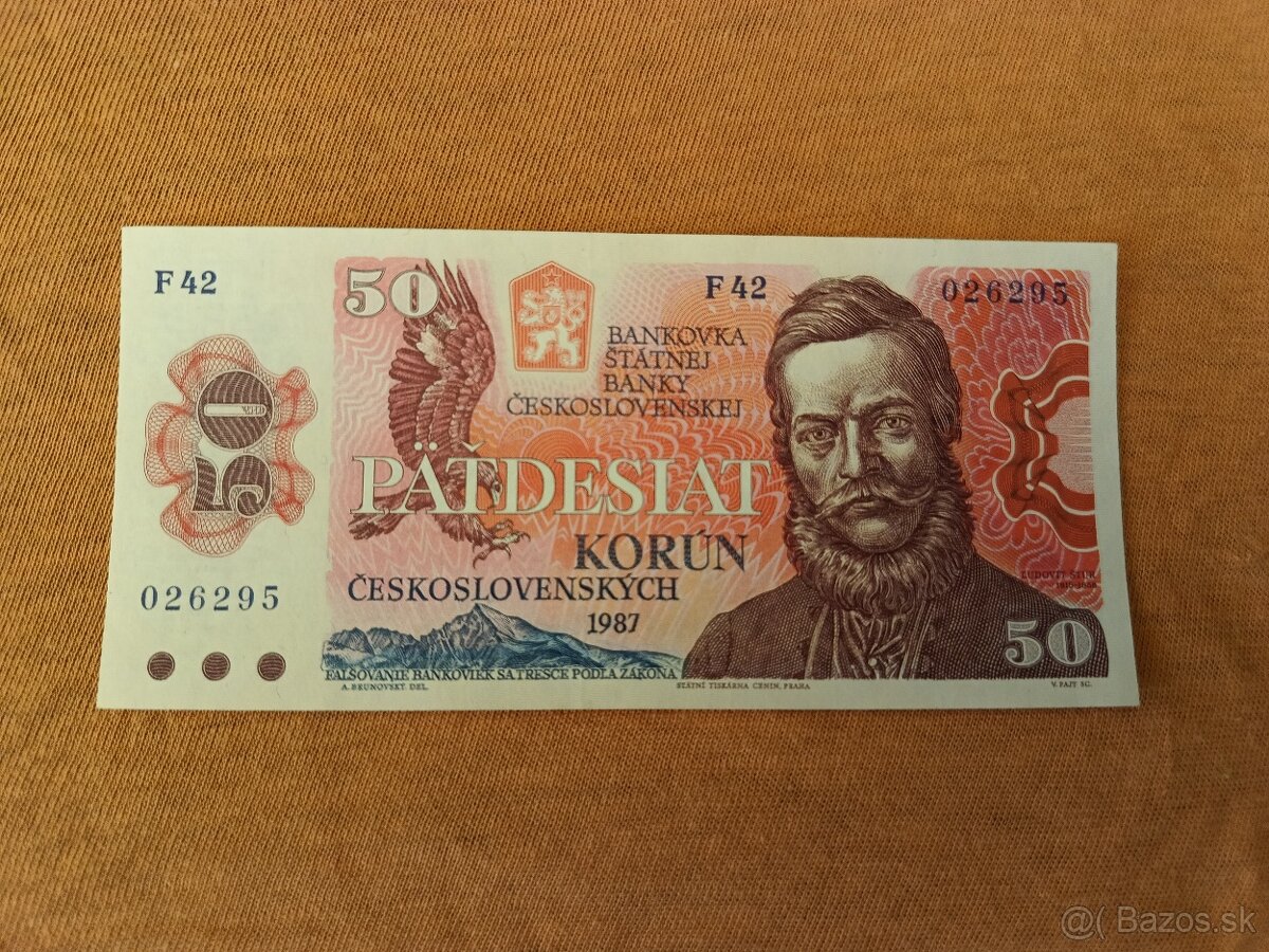 Bankovky ČSR - 8