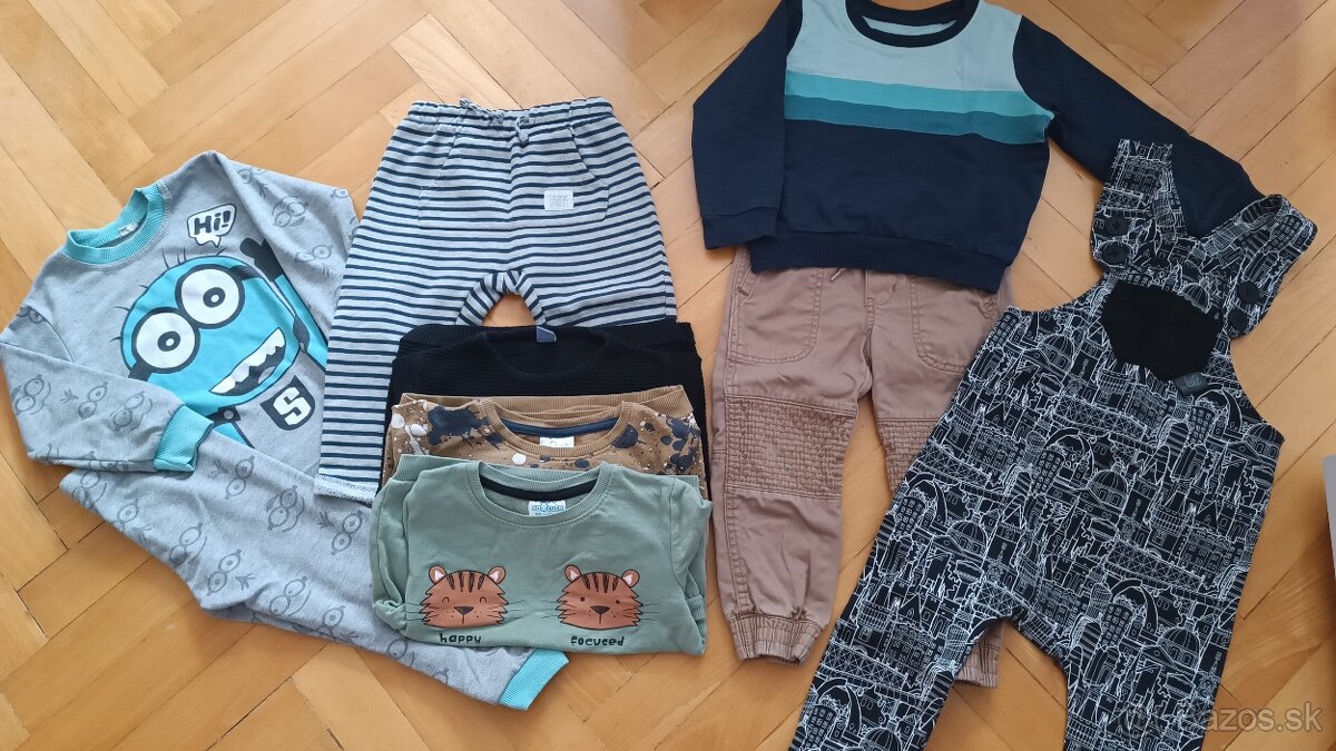 Balík chlapčenské ho oblečenia 98