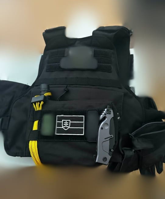 Nepriestrelná vesta + nosič plátov