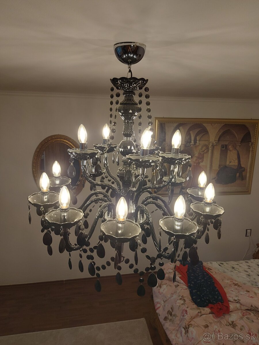 Luster - Závesná lampa 15 ramenná