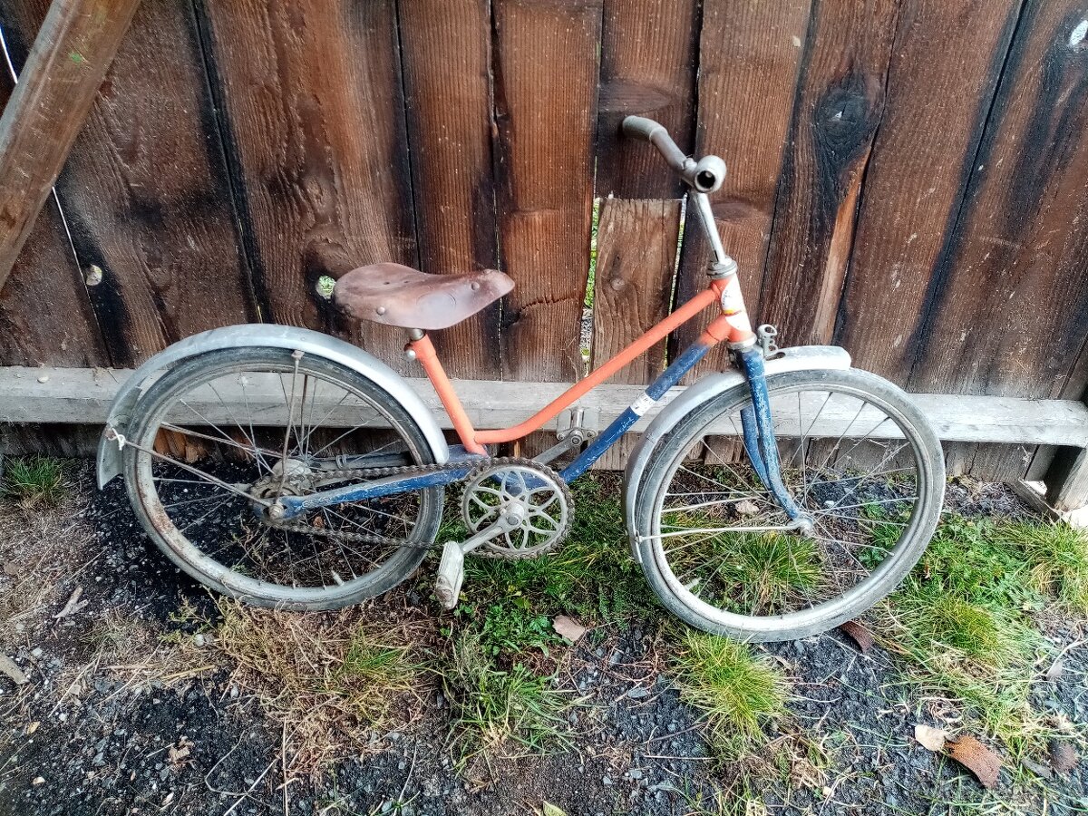 Retro bicykel detský Pionyr