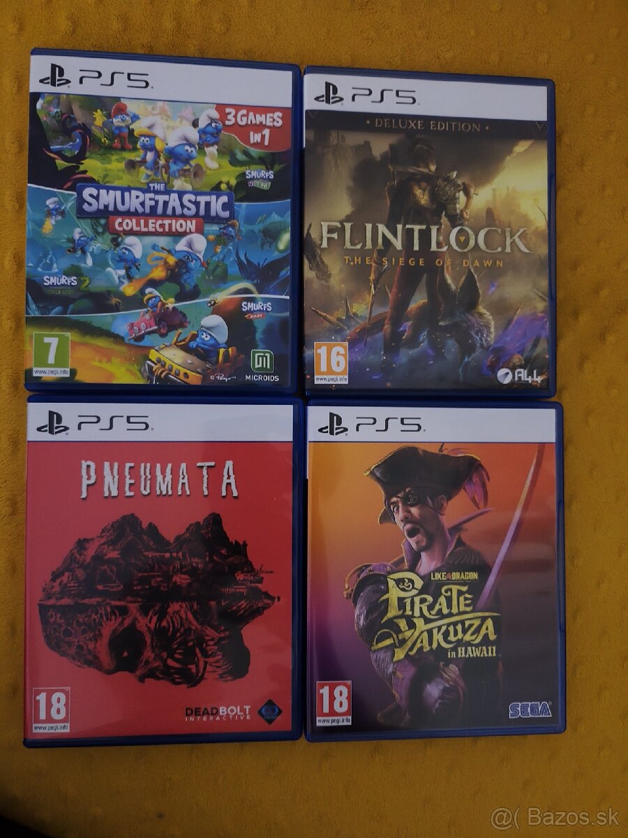 Na predaj hry na ps5