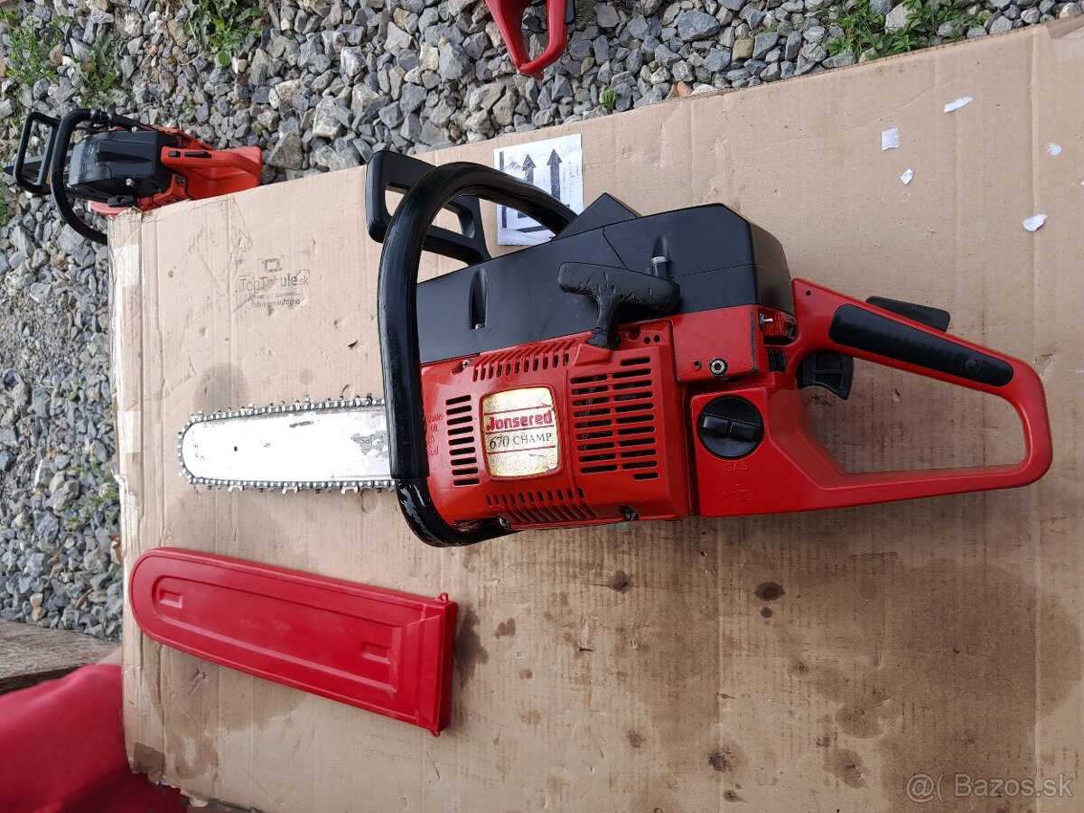 Jonsered 670 Chamap motorova pila zaruka